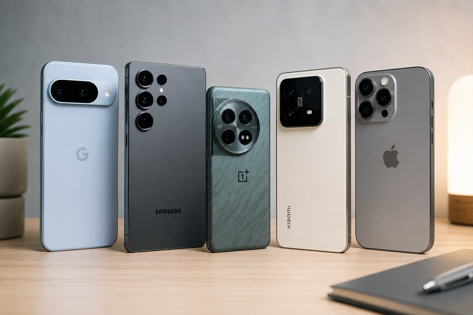 Selection of 2026 smartphones as alternatives to the iPhone 18 including Android flagship, foldable, and mid-range models